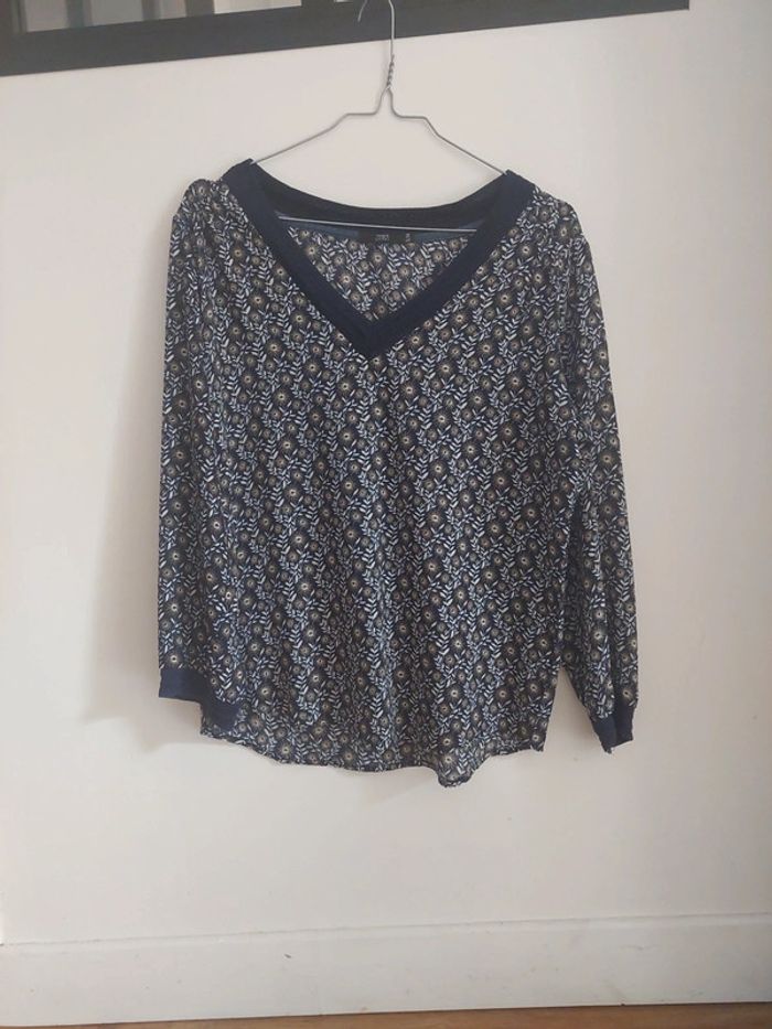 Blouse à fleurs