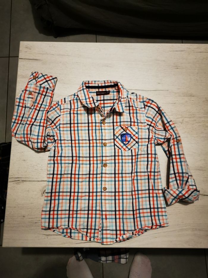 Chemise manche longue 5ans