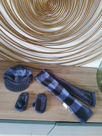 Casquette+écharpe Vertbaudet Taille 12/18 mois