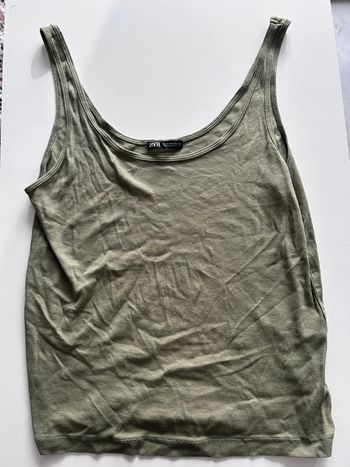 Débardeur fin kaki – Zara – Taille M
