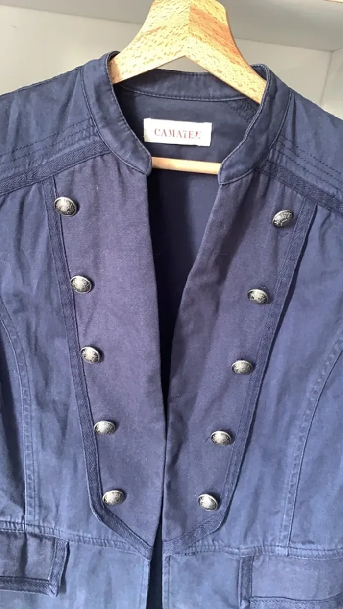 Veste bleu marine - photo numéro 3