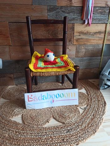 Doudou crochet fait main