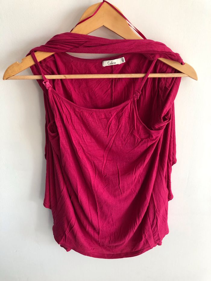 T-shirt d’allaitement à pans - photo numéro 2