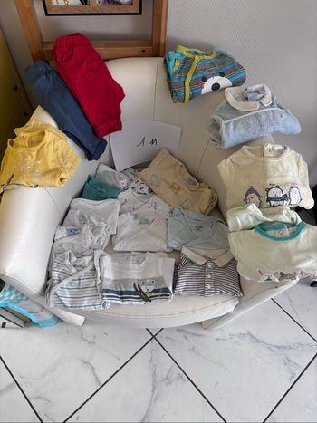 Lot vêtements bébé garçon