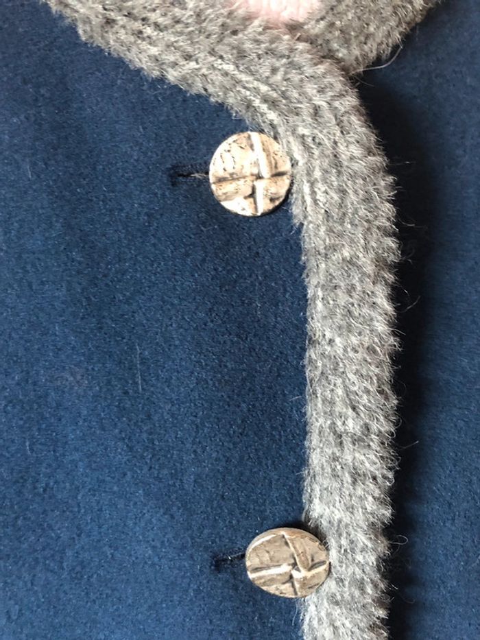 🇦🇹Jolie petite veste courte vintage cottagecore en laine Tyrolean Trachen style wool jacket🇦🇹 - photo numéro 14