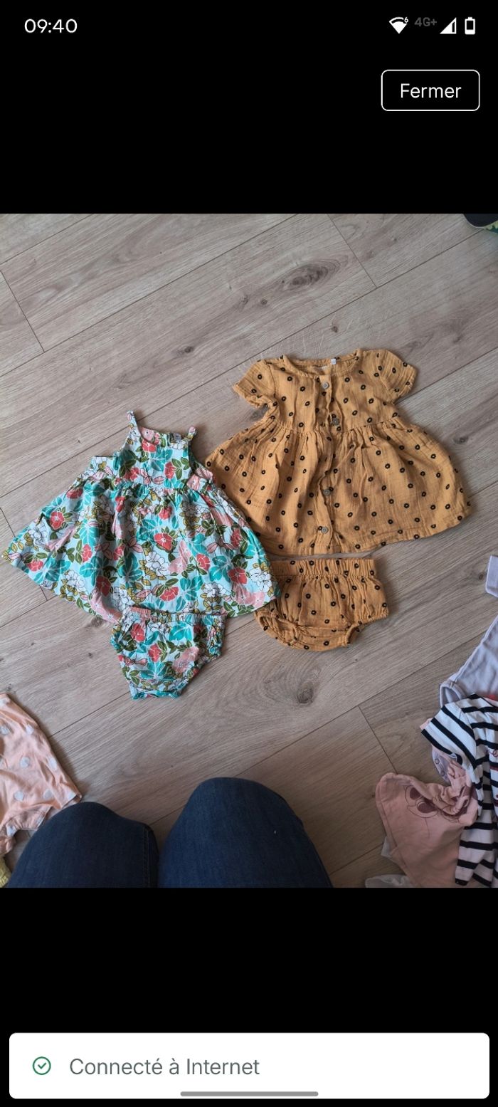 Lot vêtements bébé fille taille 3 mois - photo numéro 6