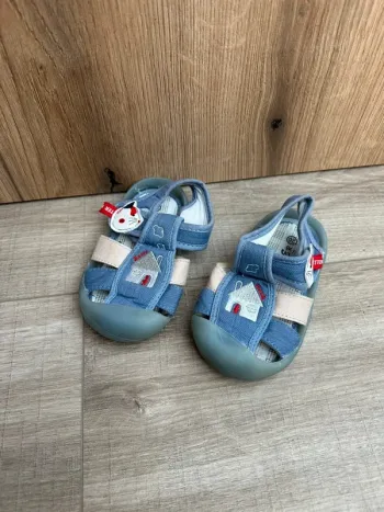 Sandale garçon bleu 20