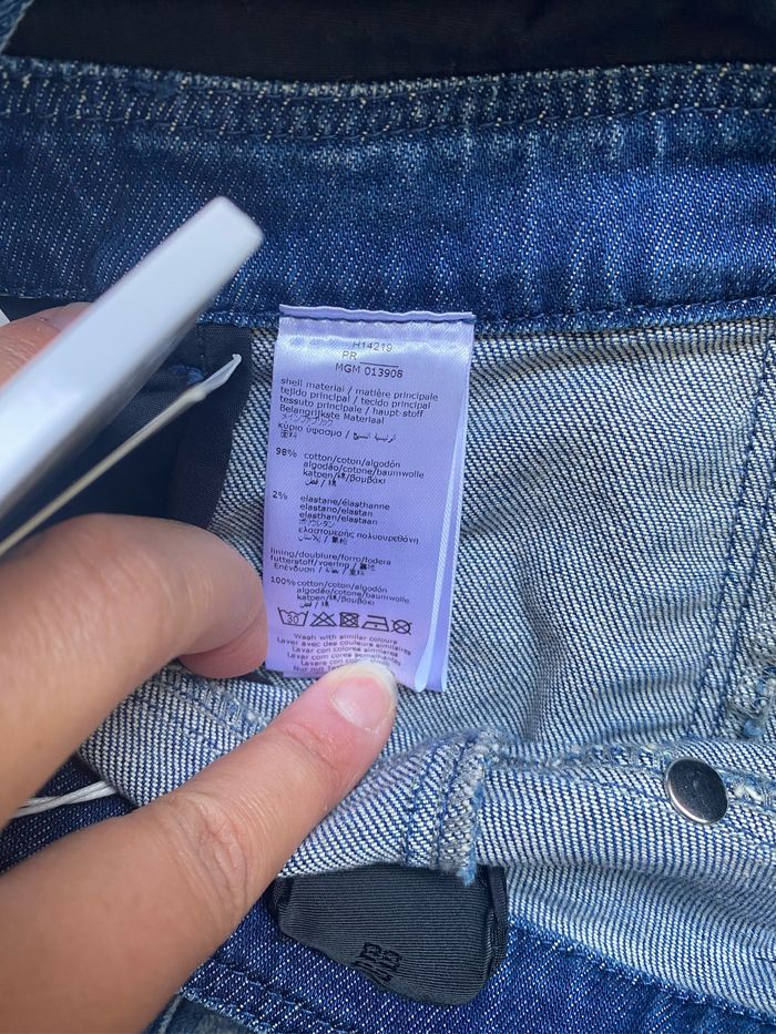 Salopette en jeans givenchy 8 ans - photo numéro 7