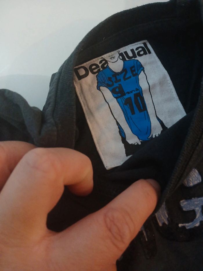 Haut manches longues desigual enfant - photo numéro 2