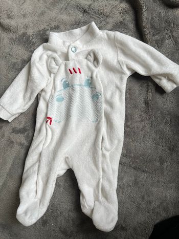 Pyjama hippopotame velours