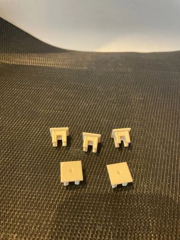 Playmobil lot 5 caches finitions poteaux clinique vétérinaire 4009 6425 centre soins animalier