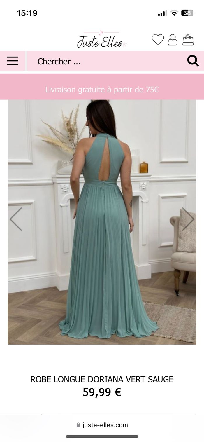 Robe de cérémonie - photo numéro 2