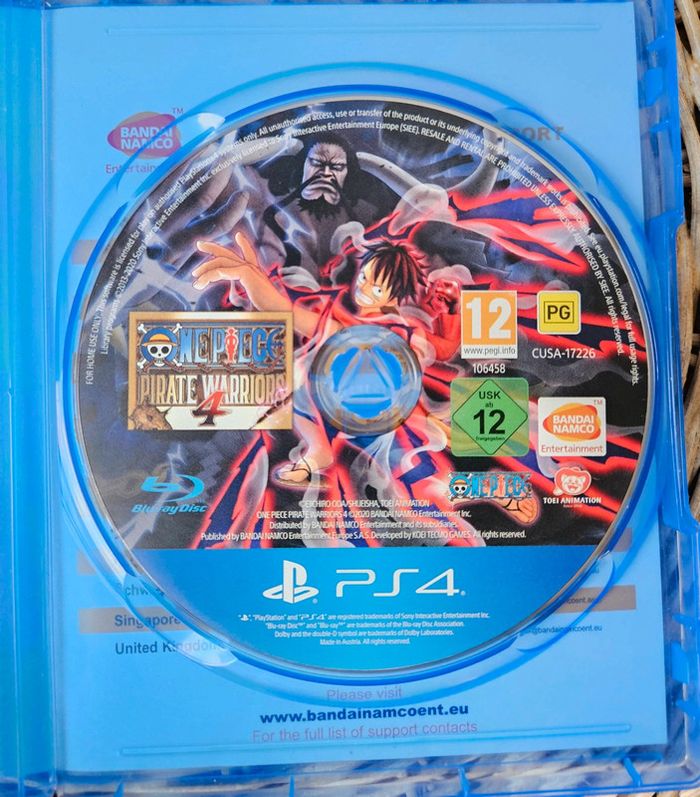 Jeu PS4 One Piece Pirate warriors 4 (erreur boite) - photo numéro 2