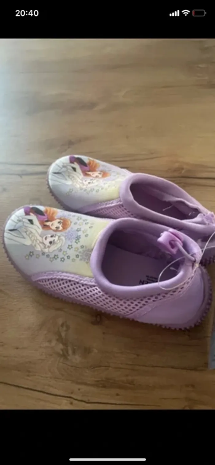 Chaussures de plage reine des neiges - photo numéro 8