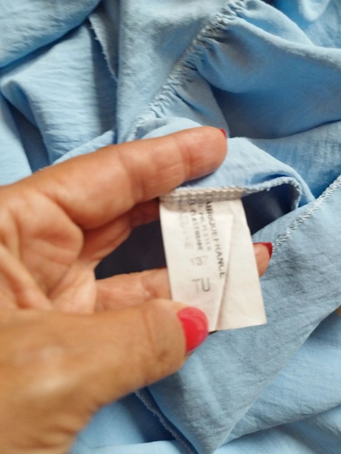 Robe taille unique longue Bleu ciel - photo numéro 5