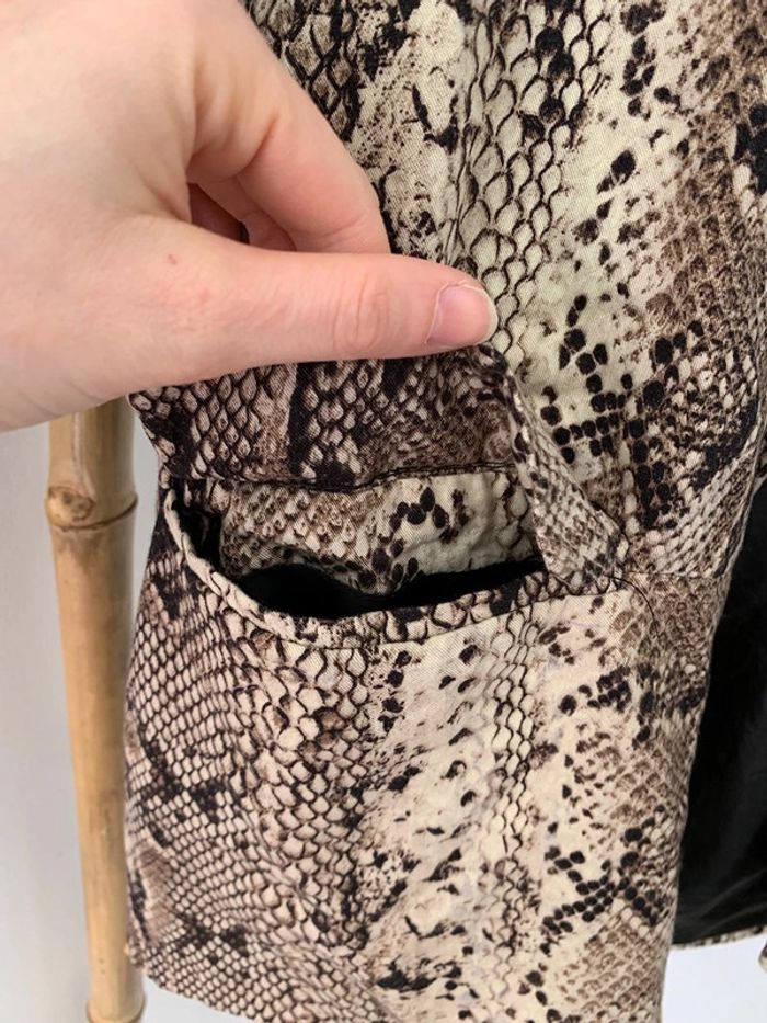 Blazer Stradivarius beige taille S - photo numéro 3