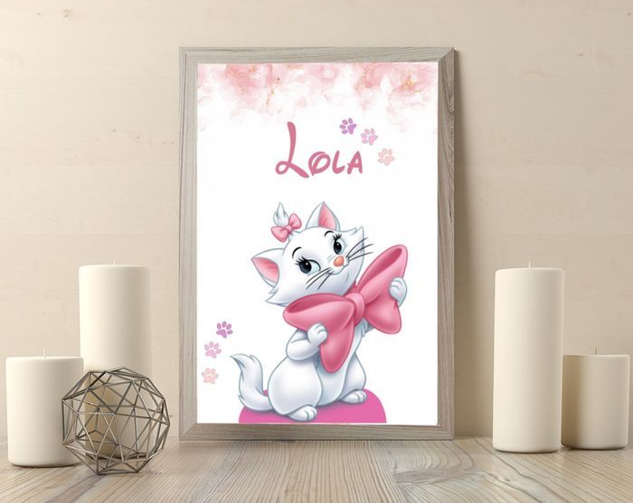 Affiche Aristochat à personnaliser