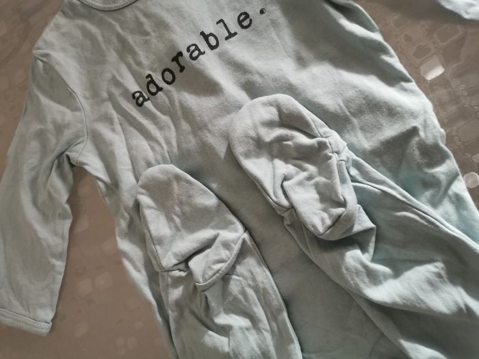 Pyjama bébé bleu - photo numéro 2