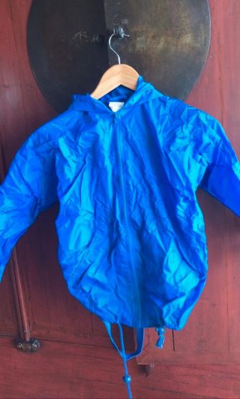 kway 6/8 ans bleu