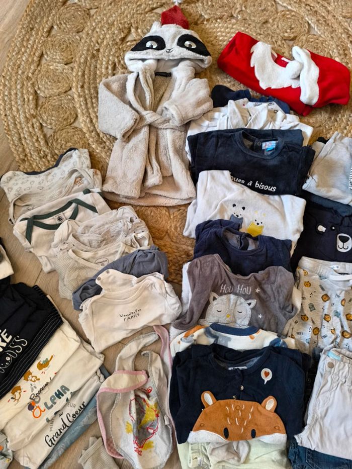Gros lot vêtements garçon 12 mois 79 articles - photo numéro 4