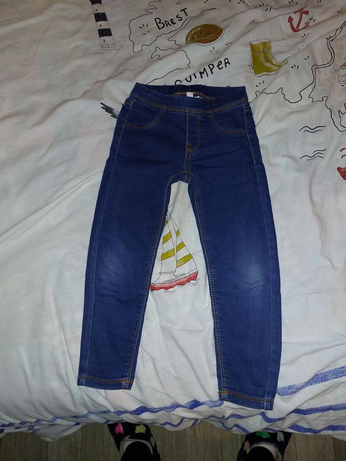 Pantalon jean fille