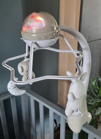 Mobile pour lit bébé,  arc en ciel