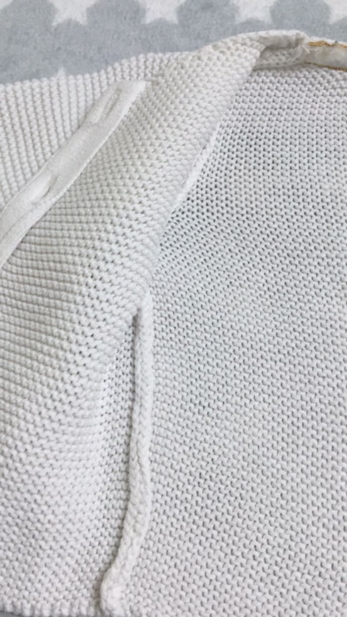 Gilet petite fille 1 mois - photo numéro 4