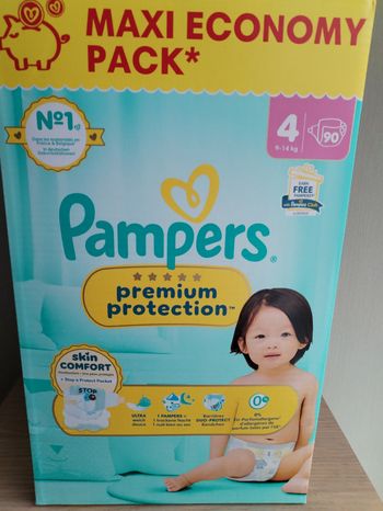 Couche pampers premium protection 