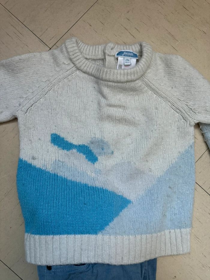 Pull et pantalon 24 mois jacadi - photo numéro 2