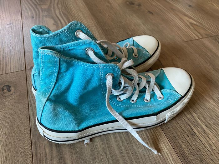 Basket converse bleu ciel t38 - photo numéro 4