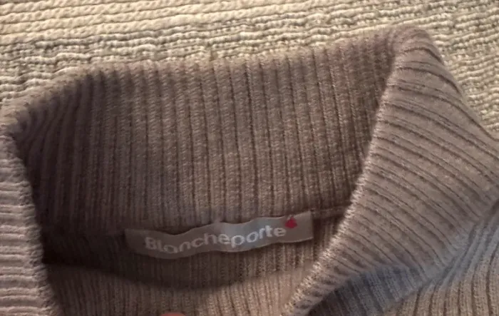 Pull Marque Blanche Porte taille 38 - photo numéro 3