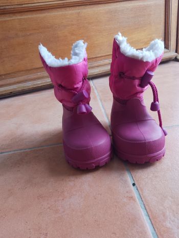 Bottes polaire fille  taille 20/21