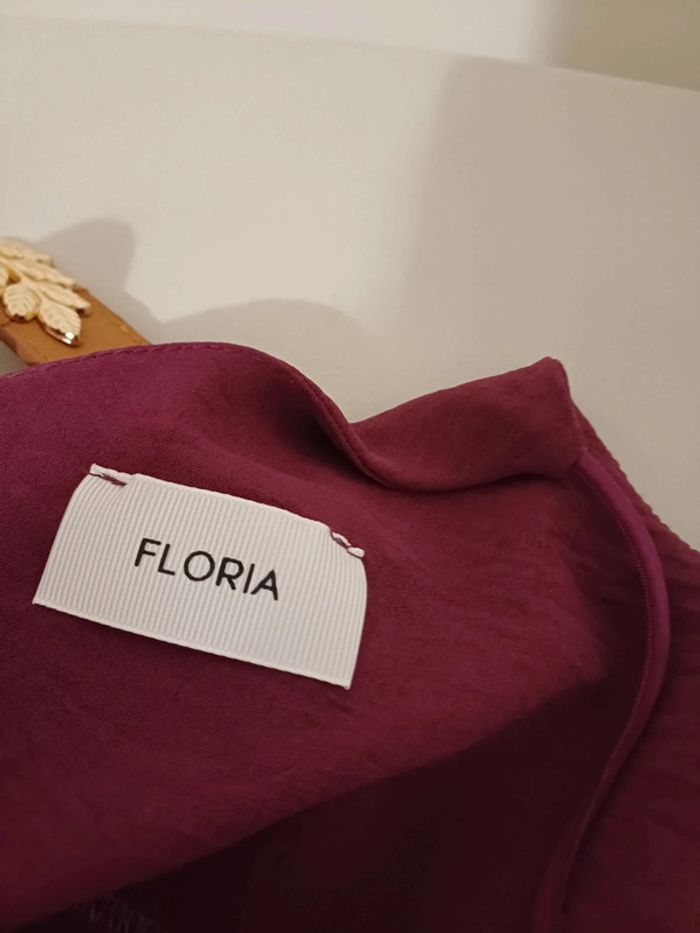 Débardeur fluide couleur Aubergine Floria taille S 36 - photo numéro 10
