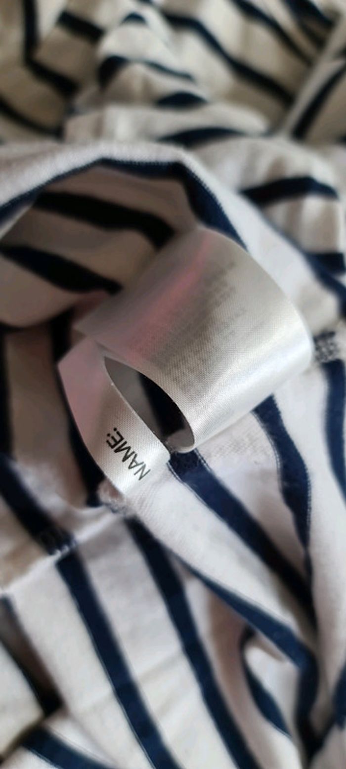 Robe marinière 10 ans 100% coton H&M - photo numéro 6