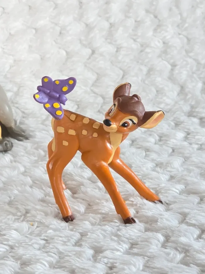 lot figurines bambi disney - photo numéro 2