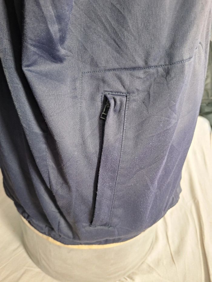 veste légère / Track jacket puma vintage/ homme - taille XL / bleu claire et bleu foncé- brodé (456) - photo numéro 5