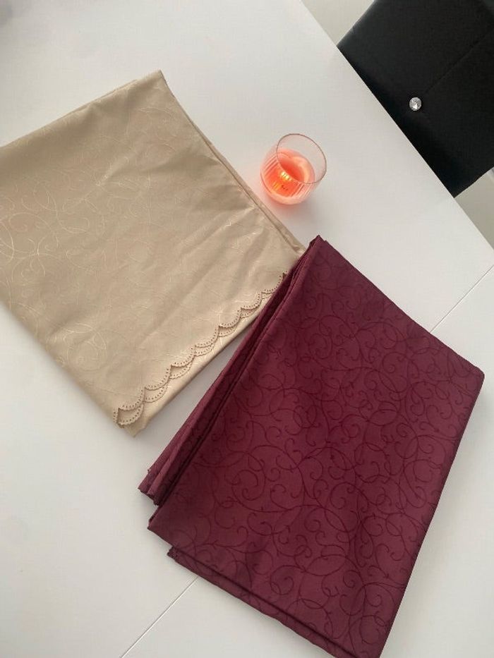 Lot de 2 nappes