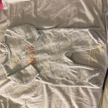 Pyjama velours 1 mois