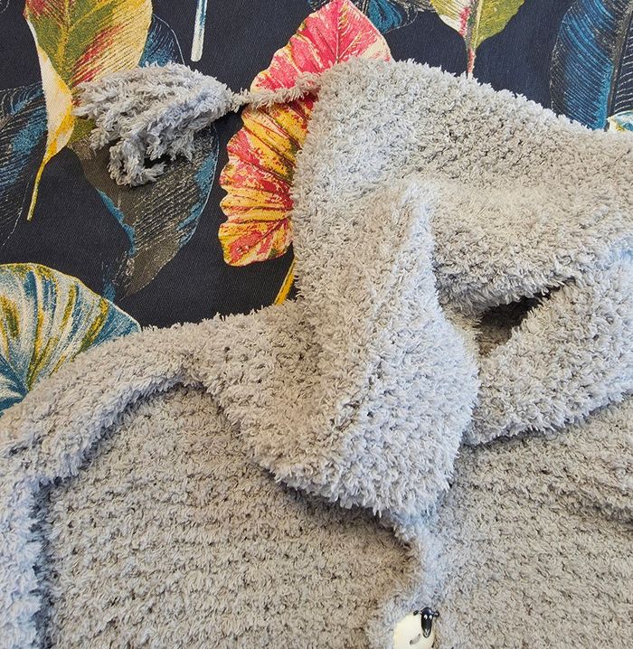 Veste bleu/gris 2-3 ans - photo numéro 4