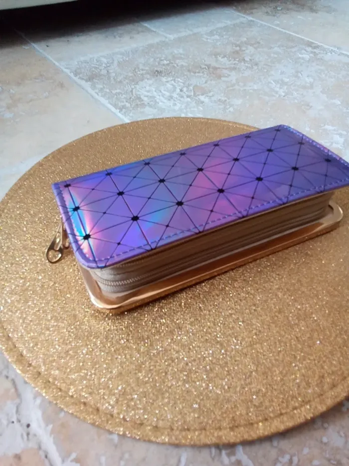 Porte feuille femme brillant - photo numéro 2