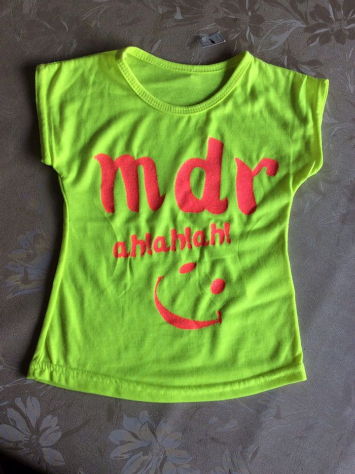 Tee shirt MDR Neuf 2 ans