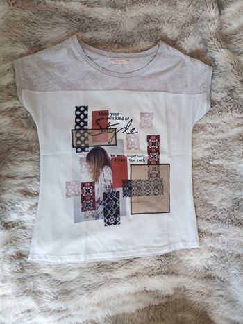 T-shirt manches courtes femme T38 -camaieu