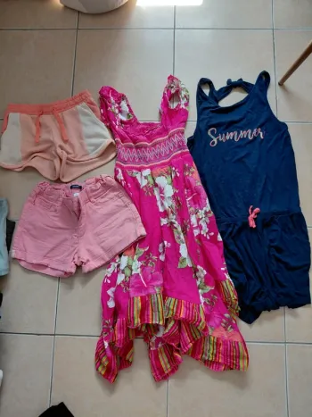 Lot été fille 10 ans