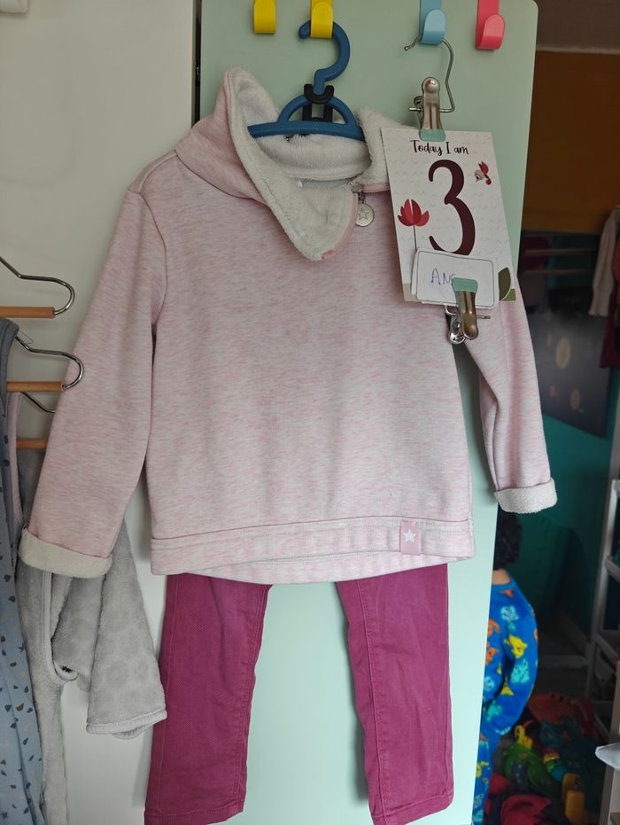 Ensemble chaud 3 ans