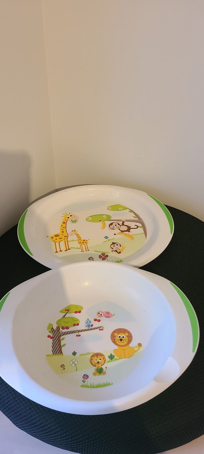 Chicco Ensemble Assiettes Plate et Creuse - photo numéro 2