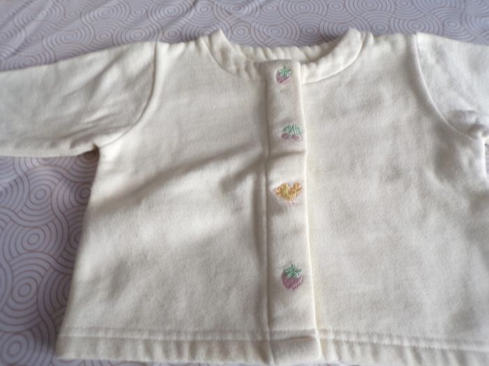 Gilet manches longues 6 Mois