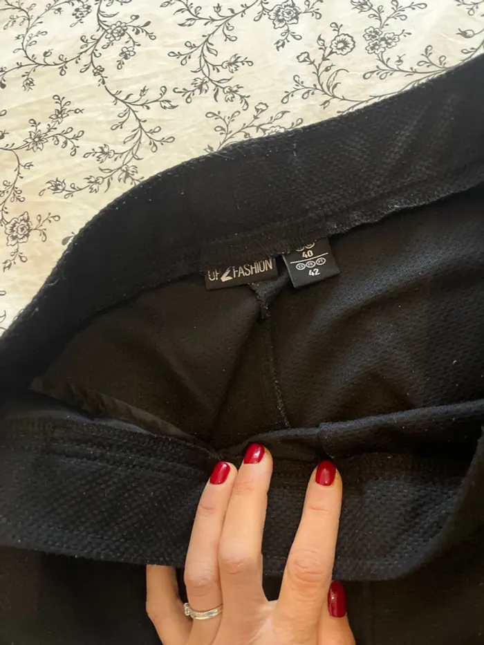 Pantalon effet nid d abeilles - photo numéro 3