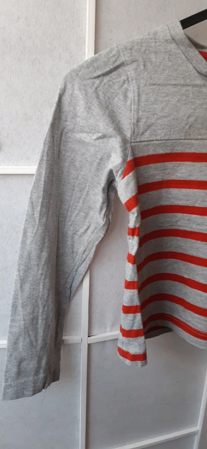 Tee-shirt manches longues 5ans 110cm - photo numéro 4