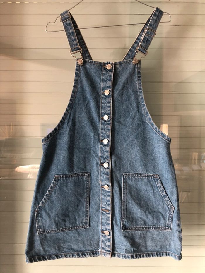 Robe en jean taille 38 coupe droite
