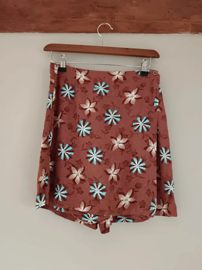 Short jupe marron - photo numéro 4